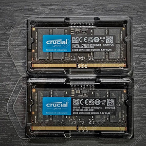 마이크론 Crucial ddr5 5600 노트북램 sodimm 24gx2 48gb