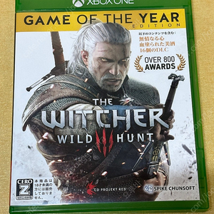 Xbox 위쳐3 goty 일본판