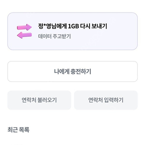 LG uplus 데이터 2G 에 3000