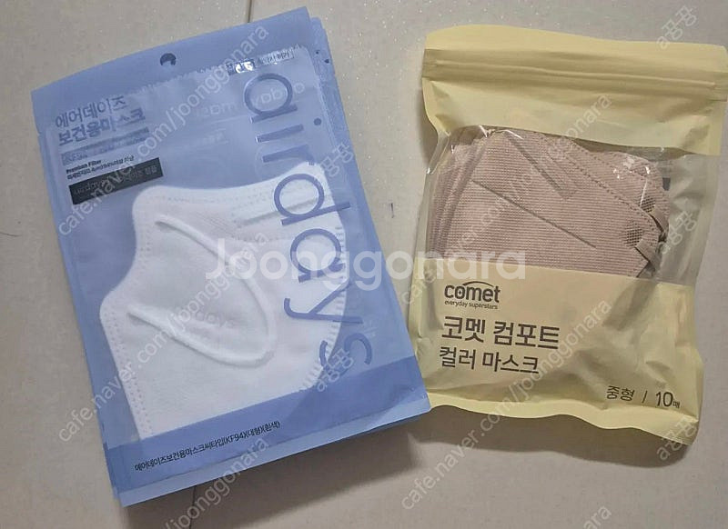 에어데이즈 화이트 대형 10장 + 코멧 베이지 중형 1...--0