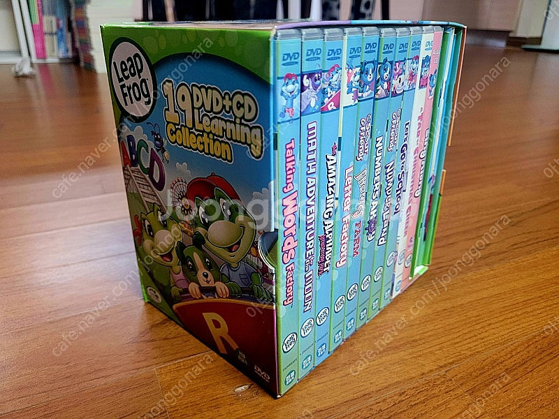 (영어 dvd) 립프로그 1집 2집(새거)+ 큐리어스조...--0