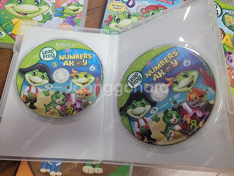 (영어 dvd) 립프로그 1집 2집(새거)+ 큐리어스조...--3