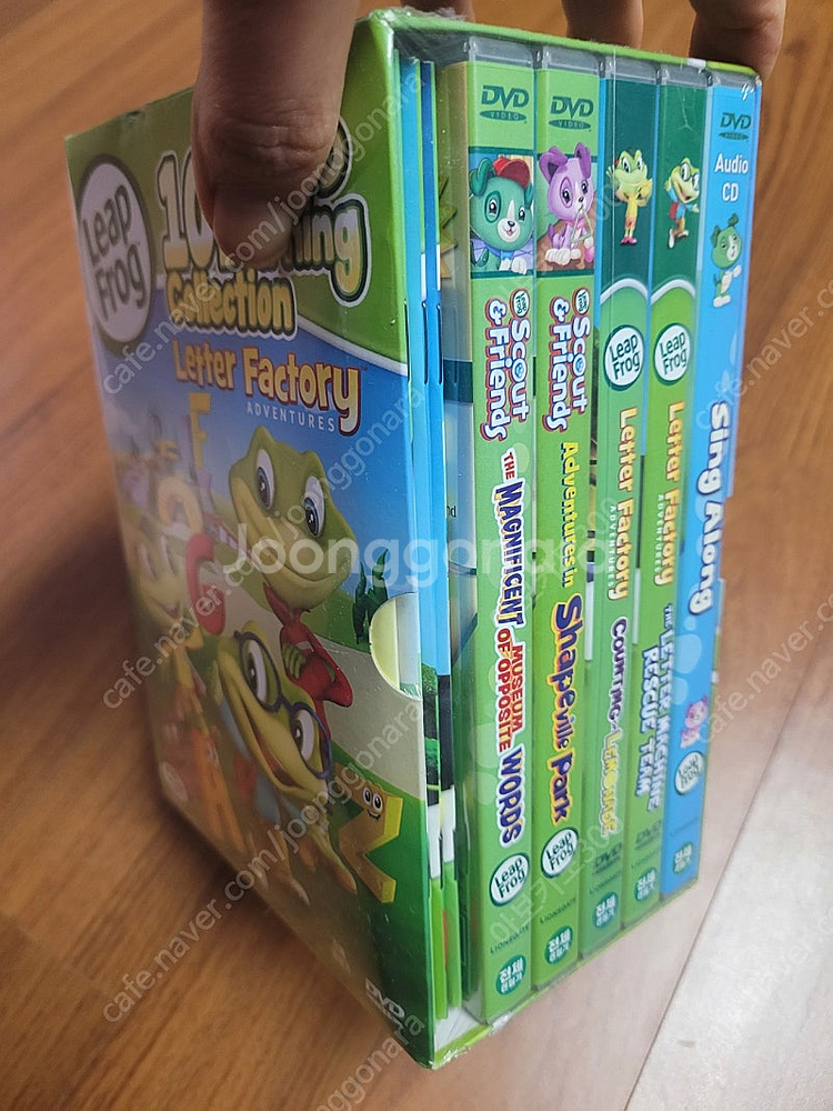 (영어 dvd) 립프로그 1집 2집(새거)+ 큐리어스조...--5