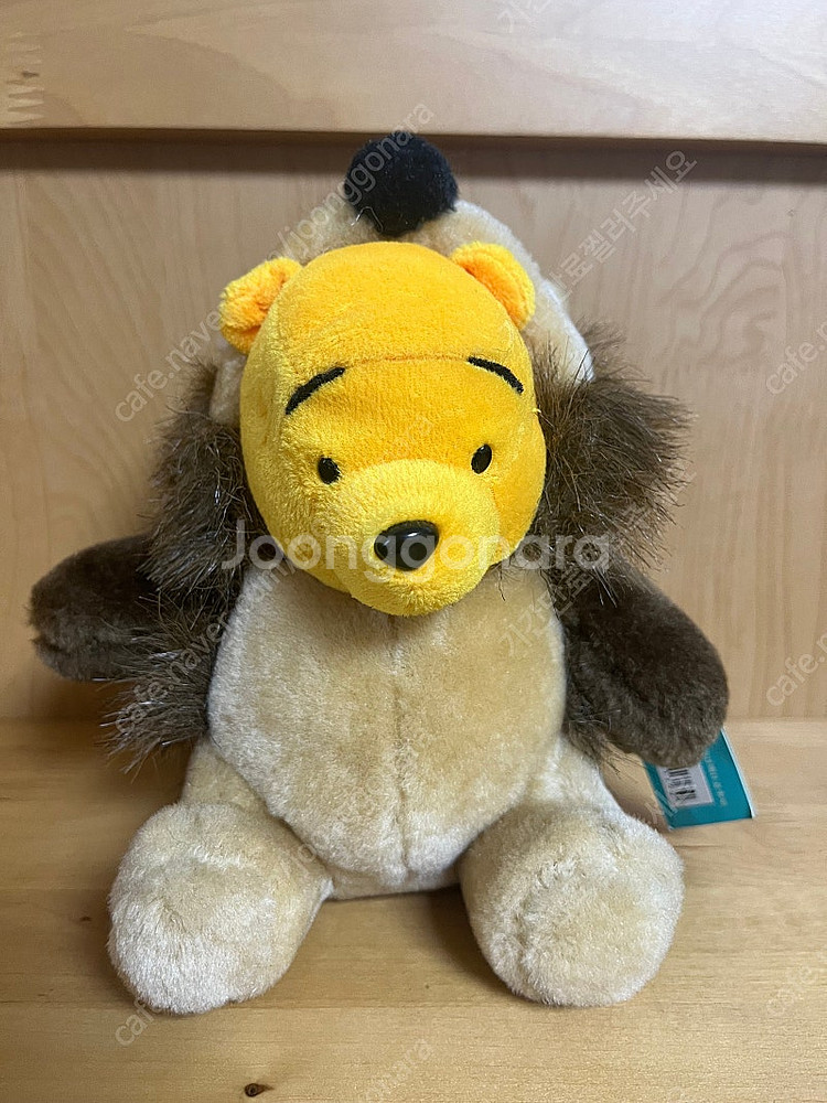 빈티지 고전 곰돌이 푸우 고슴도치 인형--1