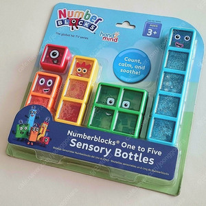 넘버블럭스 1-5 피규어 센서리보틀 (Numberblocks One to Five Sensory Bottles)