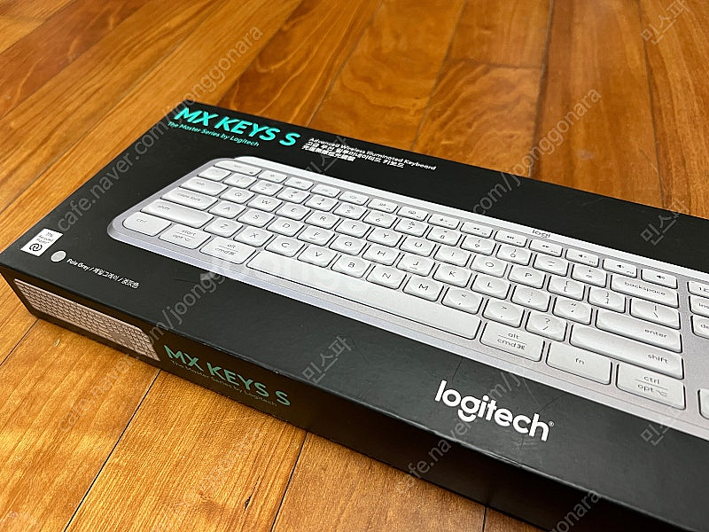 로지텍 MX Keys s 미개봉 신품 - 페일그레이--2
