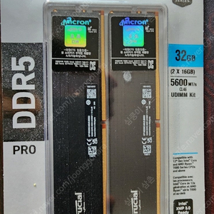 메모리 Crucial DDR5-5600 PRO 32GB