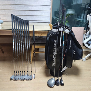 남성용 골프채 미즈노 jpx forged 아이언 및 테일러메이드 sim드라이버 풀세트