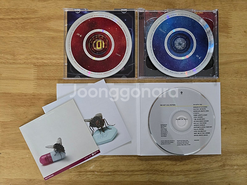 CD 음반 RED HOT CHILI PEPPERS 레드--2