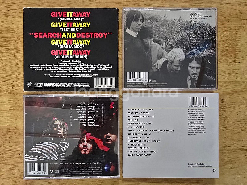 CD 음반 RED HOT CHILI PEPPERS 레드--3