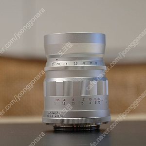 보이그랜더 color heliar 75mm f2.5 팝니다(m39마운트)