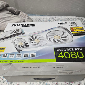 RTX4080 ZOTAC GAMING AMP EXTREME WHITE EDITION (조텍 AMP 익스트림 화이트)