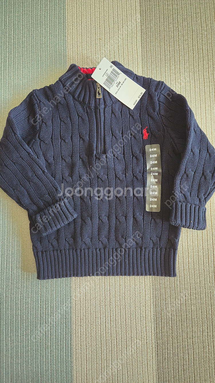 폴로 랄프로렌 베이비 24m 새상품 polo 마지막가격--0