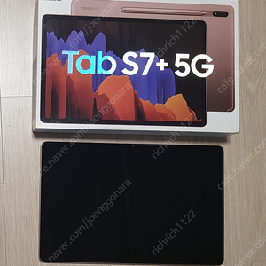 삼성 갤럭시탭 s7플러스 256기가 5g 팝니다