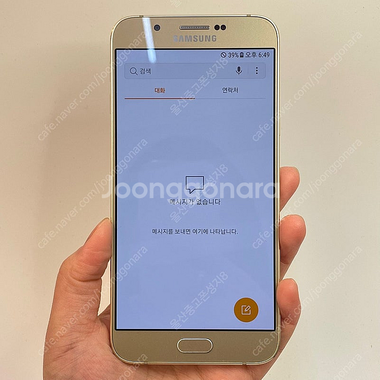 61883 갤럭시A8 (A800) 골드 32GB 판매합...--2