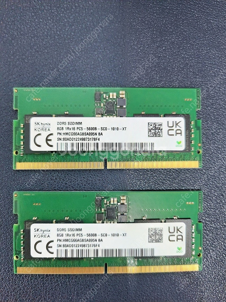SK하이닉스 노트북용 램,메모리 8GB DDR5-560...--0