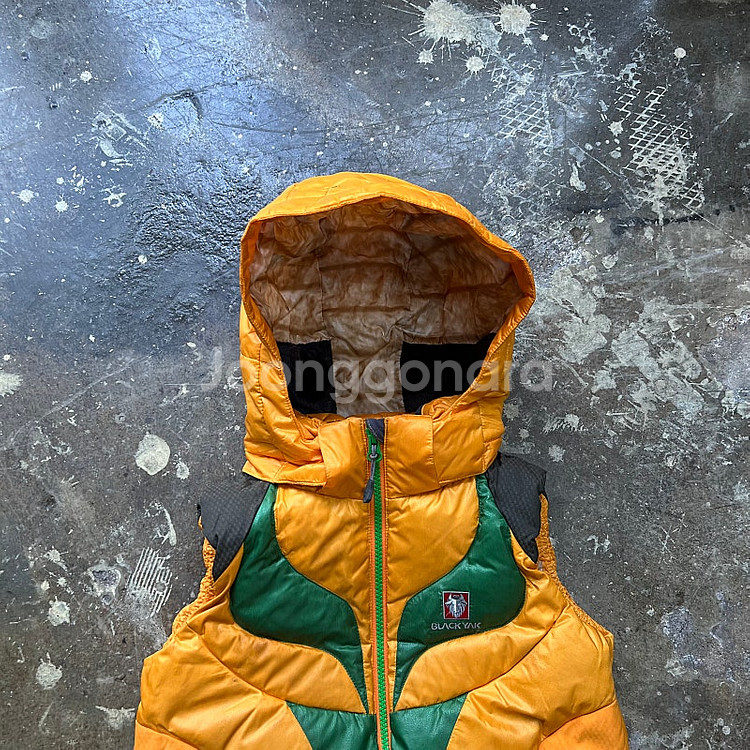 120) 블랙야크 키즈 구스다운 패딩 조끼--1