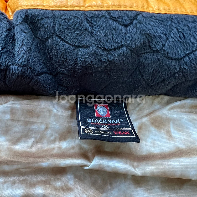 120) 블랙야크 키즈 구스다운 패딩 조끼--4