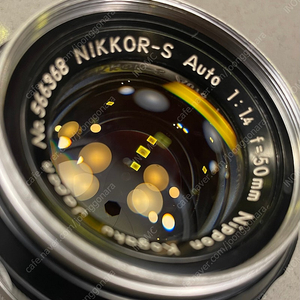 < 오리지널 컨디션 > 올드스쿨 니콘 해바라기 호박 코팅 50.4 NIKON Nippon Kogaku Japan NIKKOR S 50mm f1.4 바륨 (??)