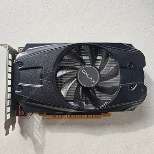 갤럭시 지포스 gtx 1050 oc 2g 팝니다.