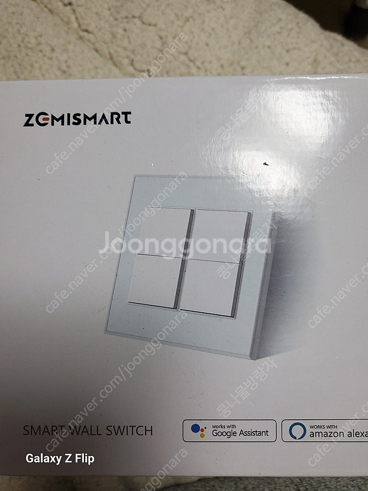 Zemismart 스마트 벽스위치 지그비 4버튼--1
