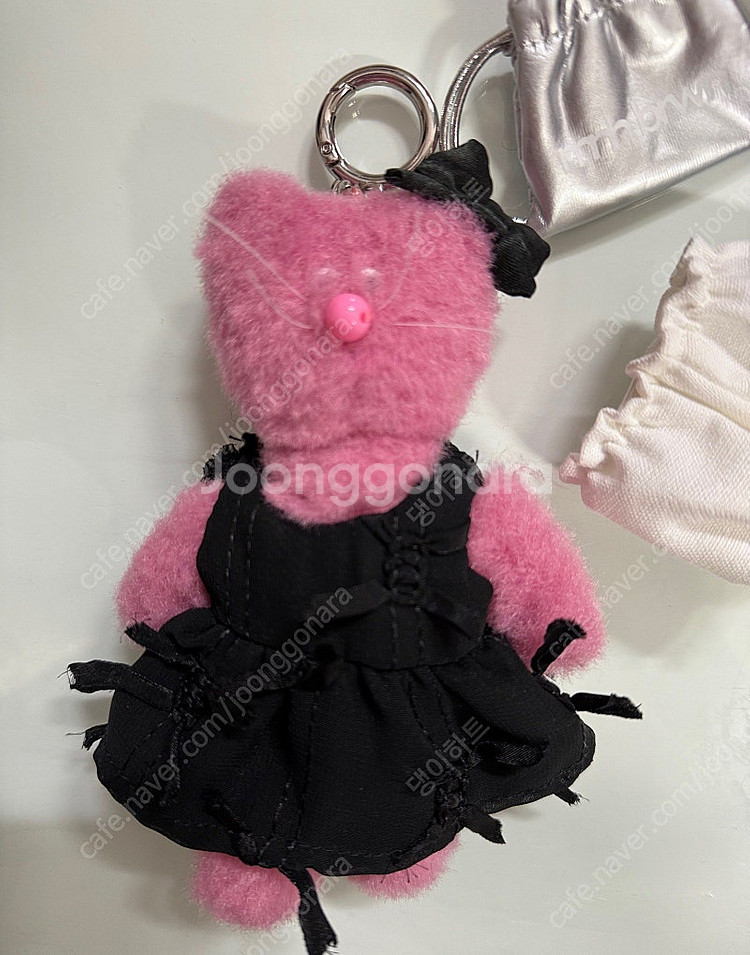 라인프렌즈 X 모남희 콜라보 핑핑이 키링--2