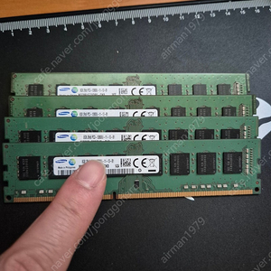 삼성 DDR3 pc12800 8gb, 4개 일괄