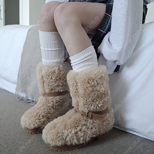 클라따 CURLY FUR BOOTS 230