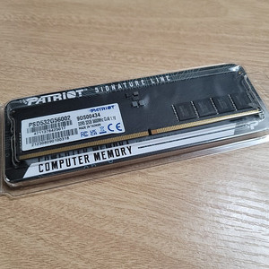 [미개봉/새제품] PATRIOT DDR5 5600 SIGNATURE 32G Ram 램 1개