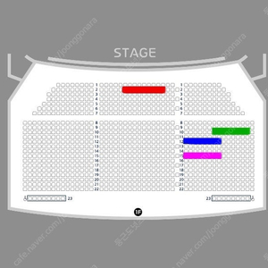 지킬앤하이드 홍광호 뮤지컬 4열 2연석