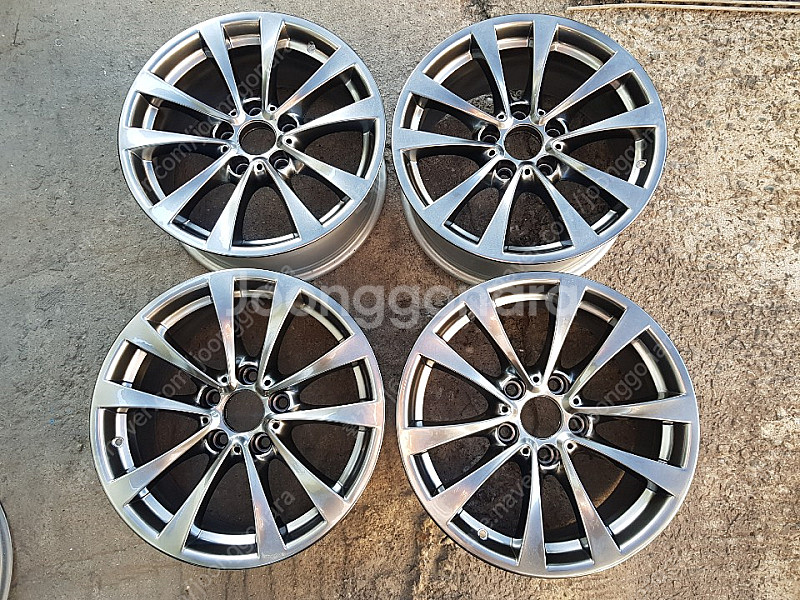 (판매)BMW F34 3GT 17인치 고스트크롬 도장 ...--0