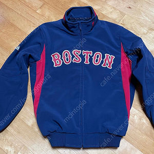 마제스틱 보스톤 레드 삭스 써마 베이스 재킷 덕아웃 재킷 남성 네이비 블루 M 사이즈 majestic boston red sox therma base jacket Men M