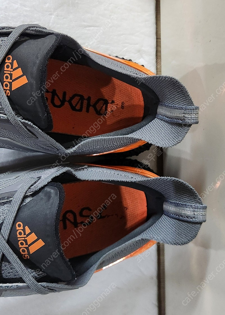 [275] 아디다스 X90004D 프라임니트 그레이시그널오렌지 매쉬 런닝화스니커즈단화 단종매물,최저가--4