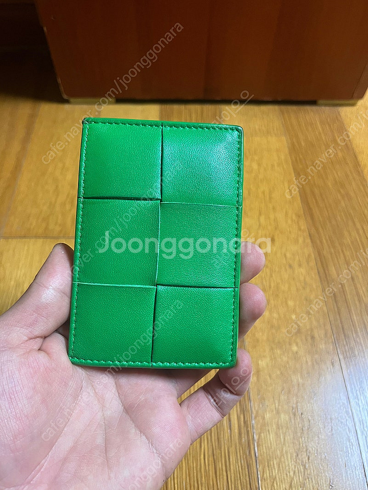 보테가베네타 카드지갑 그린 판매--0