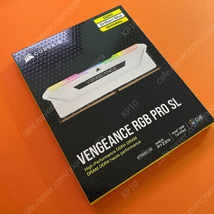 커세어 벤젠스 rgb pro sl 화이트 (16gb x 2) ddr4 3600 cl18