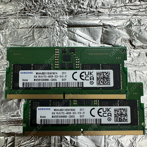 노트북용 DDR5 4800MHz 8GB * 2