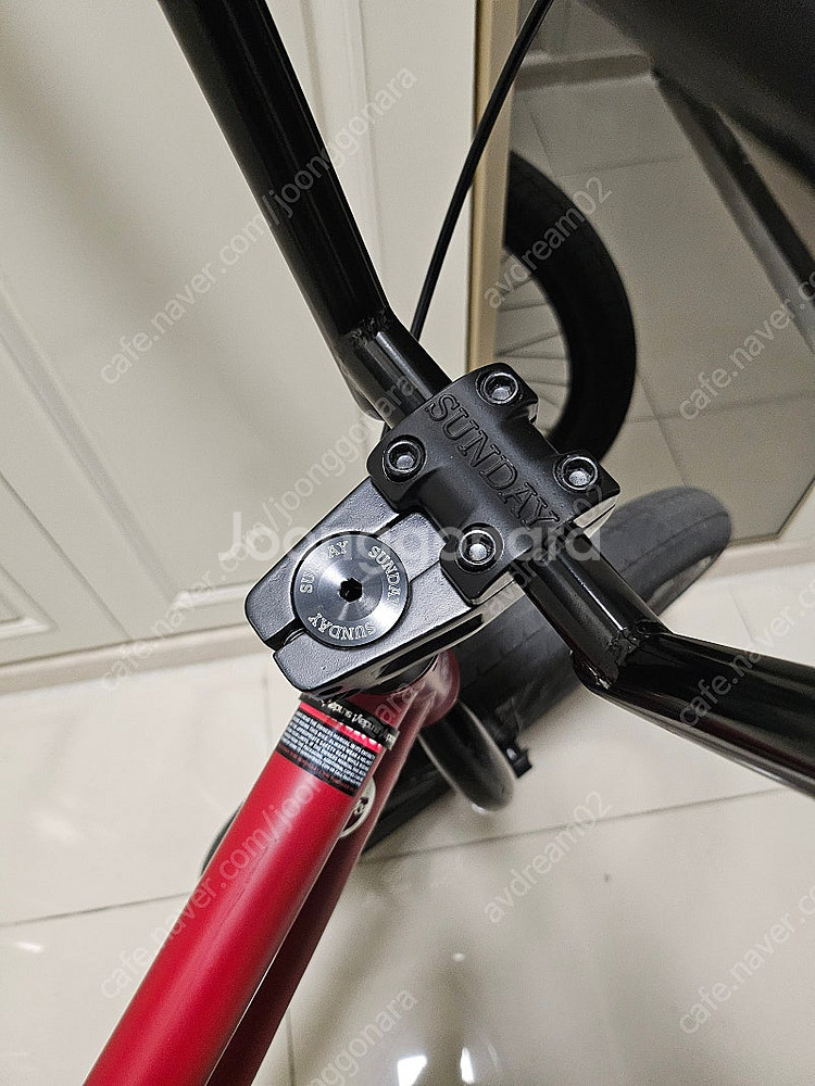 bmx 선데이 포어캐스터 20.75" 무광 마룬 202...--6