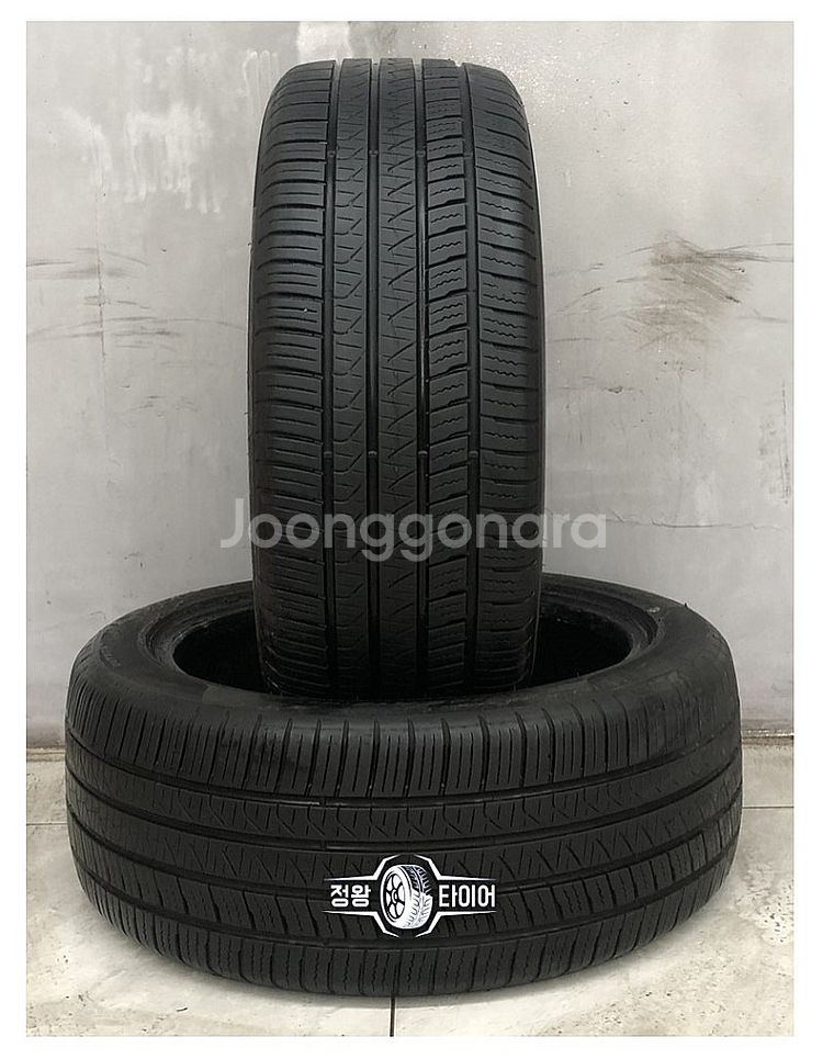 중고타이어 피렐리 피제로 올시즌 245/45R18 그랜...--0