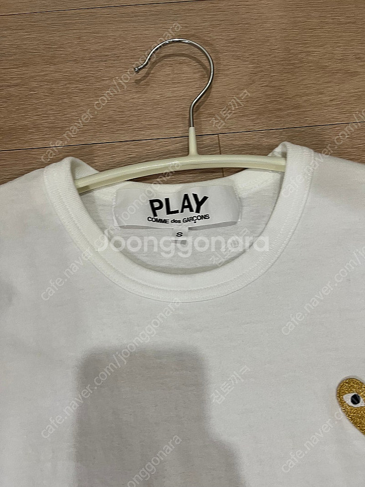 꼼데가르송 골드와펜 반팔 S--1