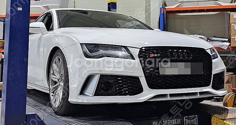 아우디 AUDI A7 전기형 전용 RS7 프론트 범퍼 ...--3