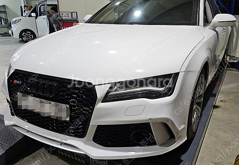 아우디 AUDI A7 전기형 전용 RS7 프론트 범퍼 ...--4