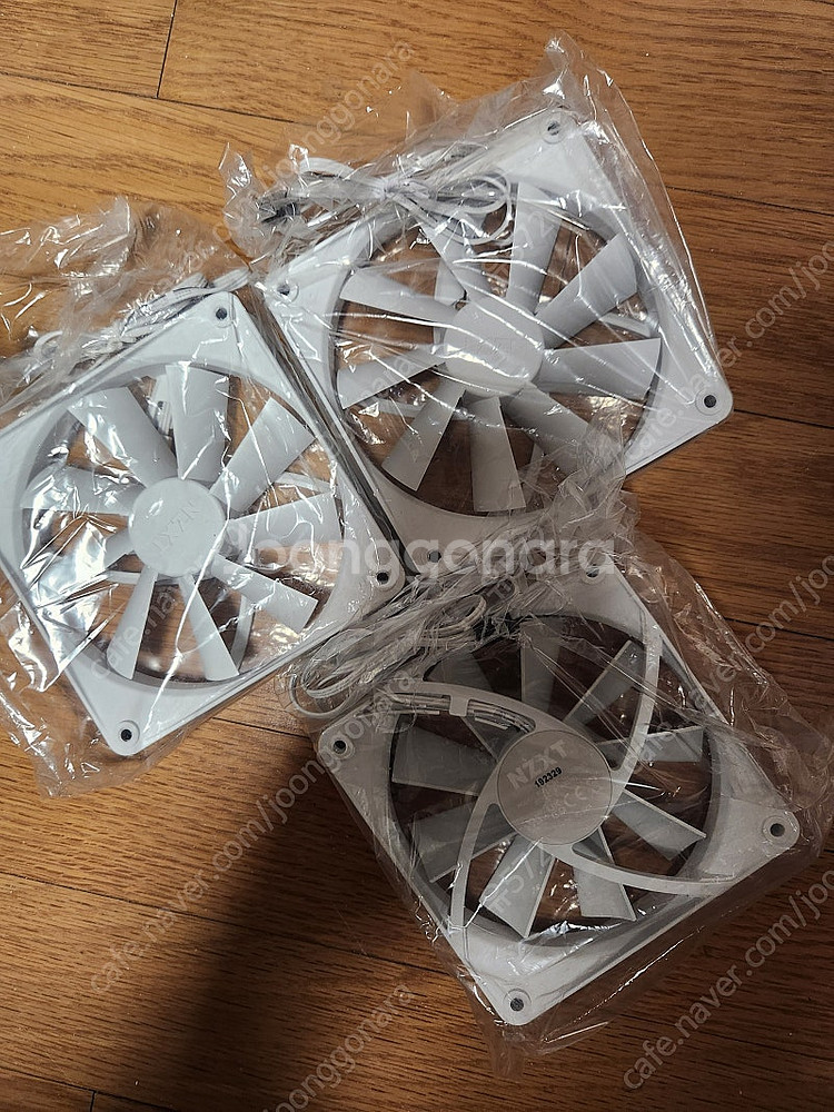 Nzxt 120mm 미사용 펜 3개--0