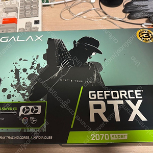 갤럭시 지포스 RTX 2070 SUPER EX BLACK OC D6 8GB 팝니다.