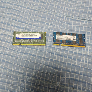 노트북 램 ddr2 1gb+2gb (일괄 택포 2만)