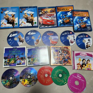 블루레이 영화 애니메이션 Cars 카, Wall-E 월E, 업 UP, 디즈니 cd 등