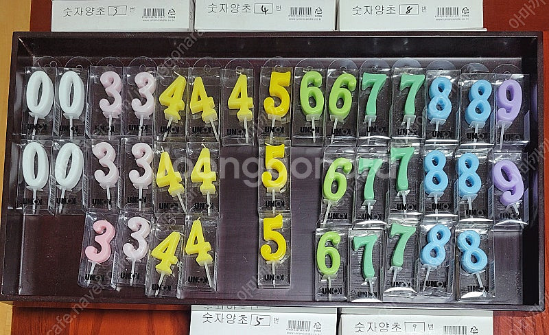 숫자초, 빈티지 아기천사 장식, 쿠키커터--0