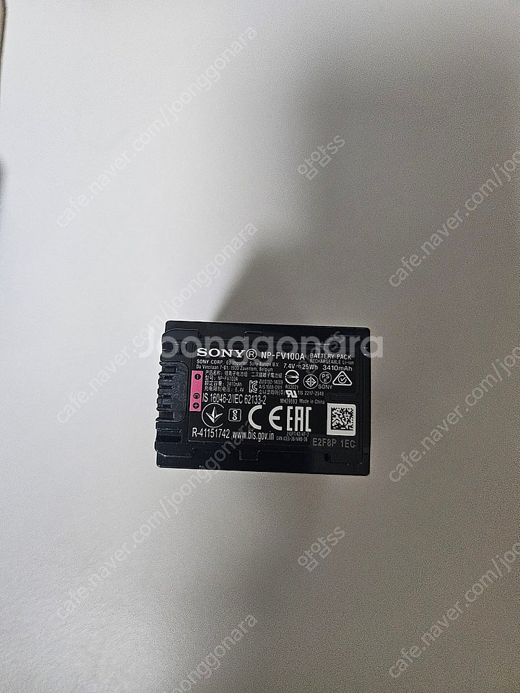소니 배터리 np-fv100a--1