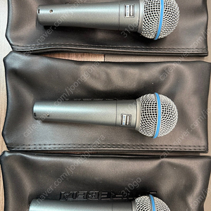 슈어베타58A SHURE BETA58A 새상품급 2개 남음