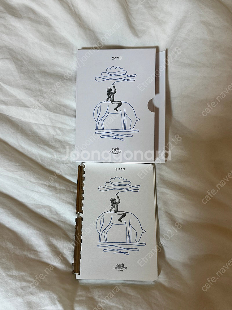 에르메스 다이어리 새상품(속지포함)--2