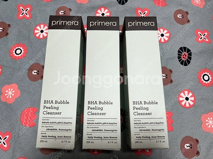 [미개봉/택포]프리메라 바하 버블필링 클렌저 200ml--3